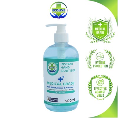 ECOLIVE INSTANT HAND SANITIZER - MEDICAL GRADE 1 X 24 BTL (500 ML EACH)