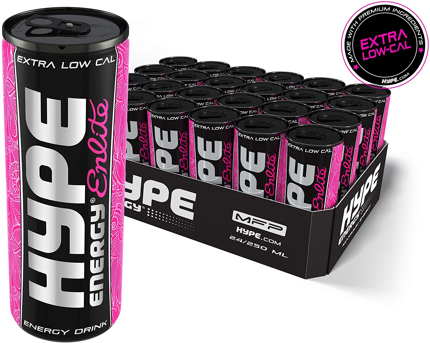 HYPE-ENLITE - EXTRA LOW CALORIE -1 ×24 (250ml each)