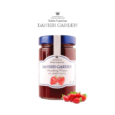 Danish Garden Classic Fruit Spread (Strawberry) 340g