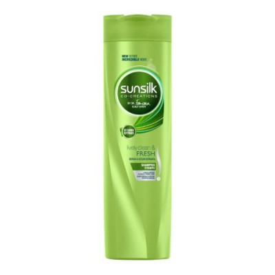 SUNSILK CLEAN & FRESH SHAMPOO (GREEN) 300ML 12 X 300ML