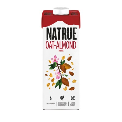 Natrue Oat & Almond Milk 1L x 6