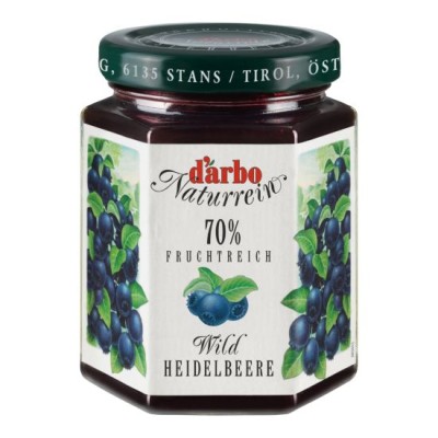 Darbo Blueberry 70% Fruit Spread 200g