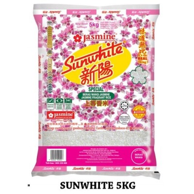 Beras Wangi Jasmine Sunwhite 5Kg