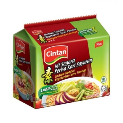 Cintan Mi Segera Sayuran 71g x 5's