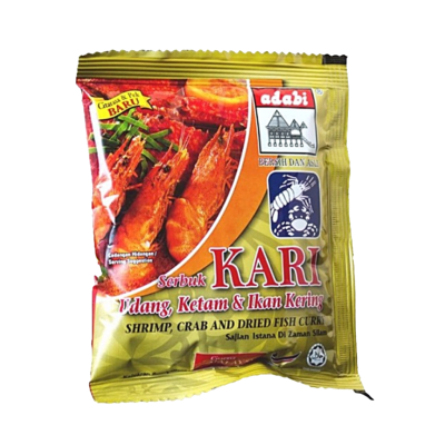 ADABI SERBUK KARI UDANG KETAM 250g