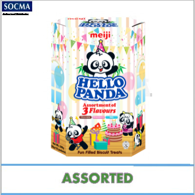 MEIJI HELLO PANDA ASSORTED 8X260G (8 Units Per Carton)