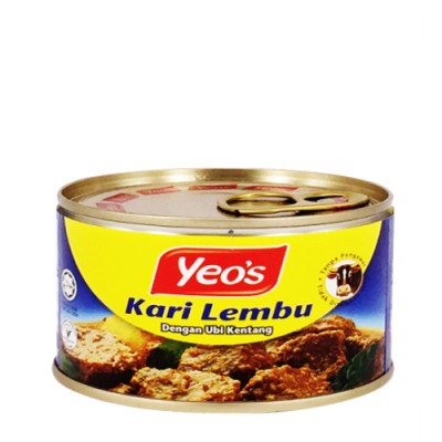 Yeo's Kari Lembu Dengan Ubi Kentang 155g