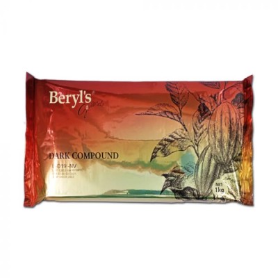 Beryl's Dark Chocolate Compound 1kg [KLANG VALLEY ONLY]