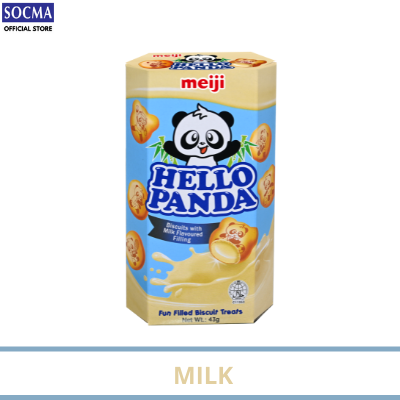 MEIJI HELLO PANDA MILK 8X10X43G (80 Units Per Carton)