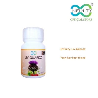 Infinity Liv-Guardz 60 Capsules (Milk Thistle, St John's Wort, Achillea, Dandelion, Schisandra, Artichoke)