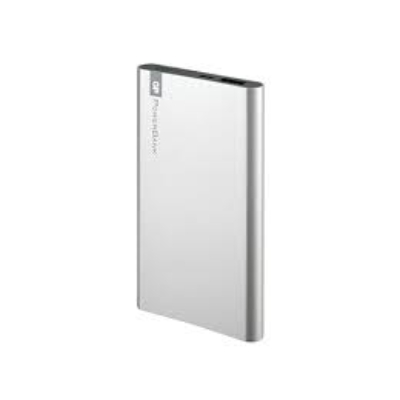 GP Portable Powerbank - Fast Track 5000 MAH-Silver GPFP05MSE-2B1 (1 Units Per Outer)