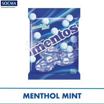 MENTOS POUCH MENTHOL MINT 40x36s  (40 Units Per Carton)