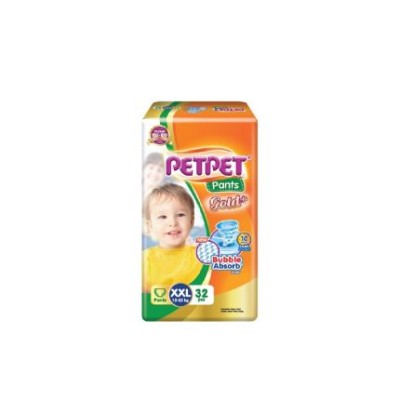 PETPET PANTS JUMBO PACK SIZE XXL (ST) 4 x 30's