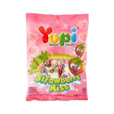 Yupi Strawberry Kiss 120g