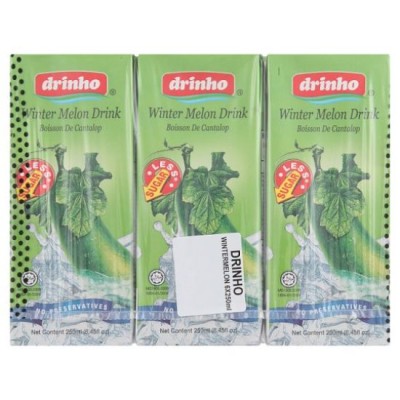 DRINHO Winter Melon Drink 6 x 250ml Drink Minuman [KLANG VALLEY ONLY]