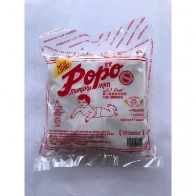 Popo Muruku Ikan 12G x 8pcs x 10 Bag