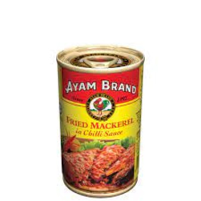 Ayam Brand Fried Mackerel in Chilli Sauce 155g