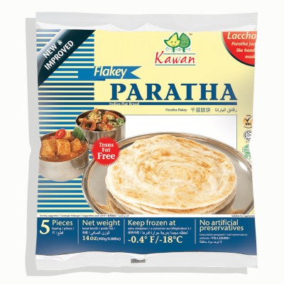 Flakey Paratha (5 pcs - 400g) (24 Units Per Carton)