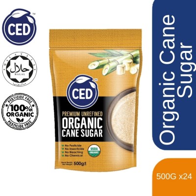 CED ORGANIC SUGAR (500Gx24)