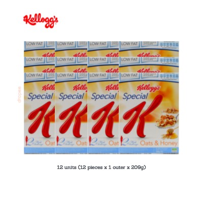 Kellogg's Special K Oats and Honey 209g (12 Units Per Carton)