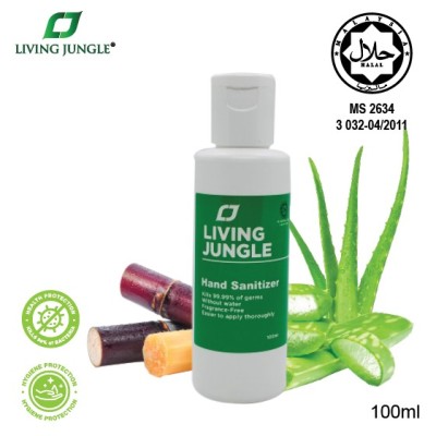 Hand Sanitizer 100ml Living Jungle