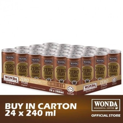 WONDA Zero Max Original 240ml x 24