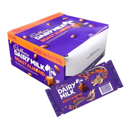 Cadbury Chocolate Roast Almond 12x160g