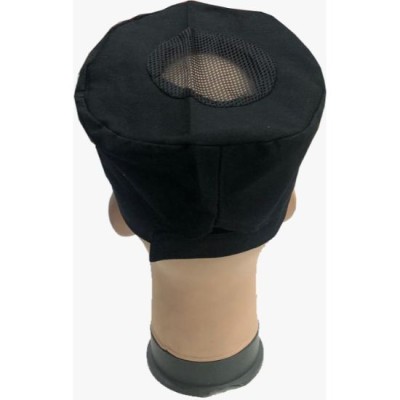 Fabric Chef Hat Black Net CH004NB