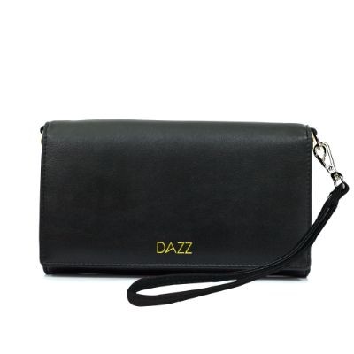 On the Go Crossbody Bag - Brilliant Black (340 g Per Unit)