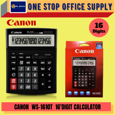 CANON CALCULATOR WS-1610T-16 DIGITS