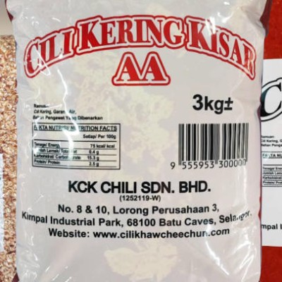 KCK Cili Kering Kisar AA 3kg