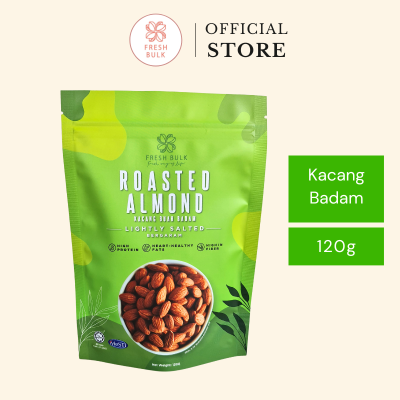 Roasted Almond California (Lightly salted) 120g (50pkt ctn)