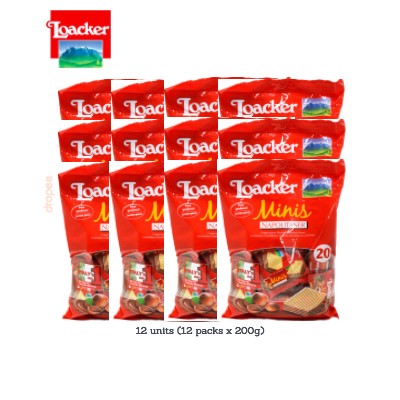 LOACKER Classic Minis Napolitaner 200g (6 Units Per Carton)