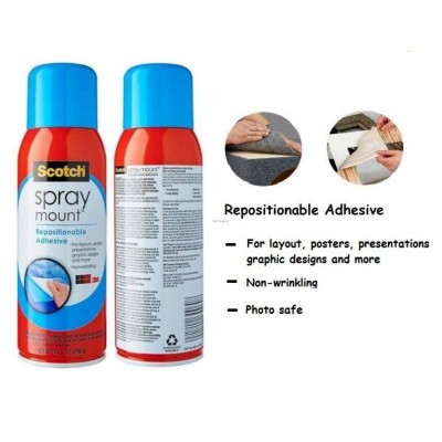 3M SCOTCH 6065 SPRAY MOUNT REPOSITIONABLE ADHESIVE