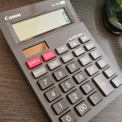 CANON CALCULATOR 12 Digits AS-120R - ( Original )