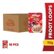 KELLOGGS FROOT LOOPS 150G X 18