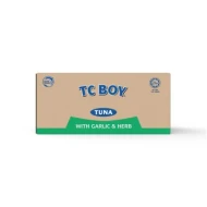 TC BOY Tuna Garlic & Herb, 48x150G