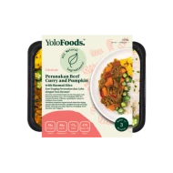 Peranakan Beef Curry & Pumpkin with Basmati Rice - REGULAR (350g)