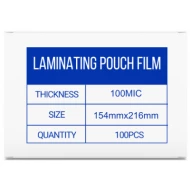 A5 Laminate Film - Poucher Film A5 100mic 154x216mm
