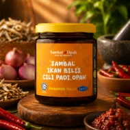 SAMBAL OPAH - SAMBAL IKAN BILIS CILI PADI OPAH 150gram