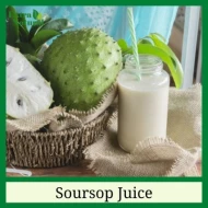 [Extra Natural] Frozen Soursop Pulp with Seed 3kg (6 Units Per Carton)