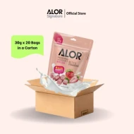 Alor Freeze Dried Yogurt BItes Strawberry (30g x 20 pek)