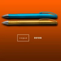 VOGUE - Plastic Gel Pen  (1000 Units Per Carton)