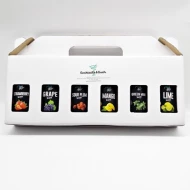 2 MINUTE COCKTAIL [PROMO: SYRUP SET OF 5 + FREE 1] 100ml Syrup Sample Set A (Lime, Sour Plum, Grape, Mango, Strawberry, Green Mint)