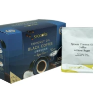 SPOONS Coconut Oil Black Coffee Sugar Free