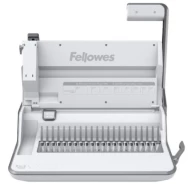 Fellowes Lyra 3-in-1 Manual Comb Binding Center (Comb Bind + Staple + Hole Punch)
