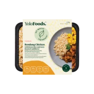 Rendang Chicken with Brown Rice and Curry Roasted Cauliflower - REGULAR (340G)