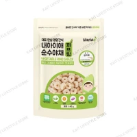 NAEIAE KOREA Organic Vegetable Ring Snack (8months+) 40g - Brown Rice