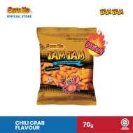 SNEK KU TAM TAM CHILI CRAB FLAVOURED SNACK 10 x 70g