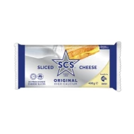 SCS Sliced Cheese Original 20S 400G x 16 (Free Delivery Semenanjung Malaysia)
